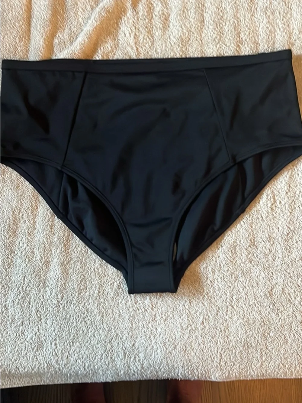 Nike Black High-Waist Bikini Bottom